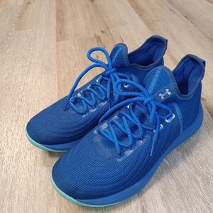 Under Armour Navy and Teal Sneakers Size 11